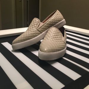 J/Slides NYC slip-on beige loafer clog