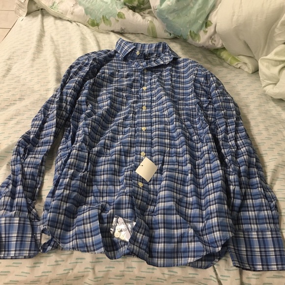 Men's polo by Ralph Lauren dress shirt size small