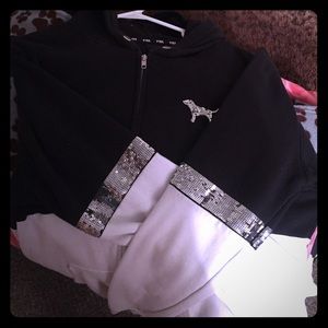 VS Bling Zip Hoodie!!