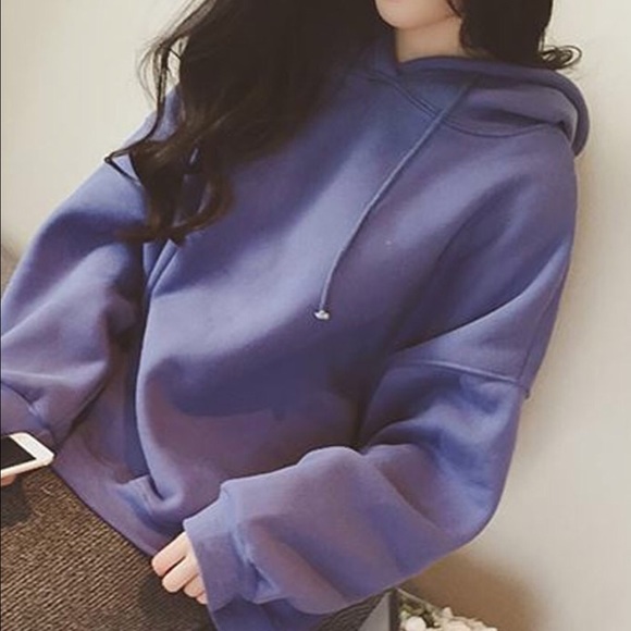 Oversized thick sweatshirt - Picture 3 of 4