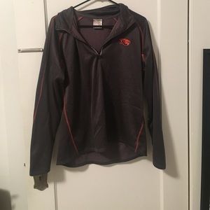 Oregon State 1/4 zip pullover.