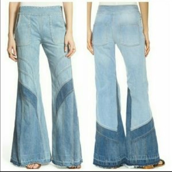 🔥FINAL DROP🔥Free People Tidal Wave flare Jean 28 - Picture 4 of 4