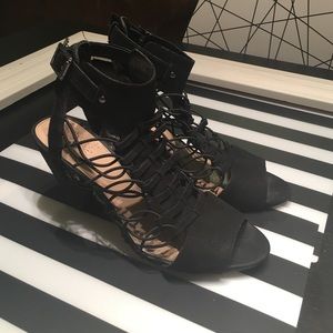 Vince Camuto Gladiator Sandal with heel.