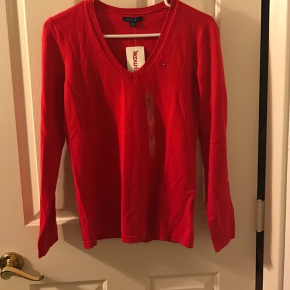 Red sweater
