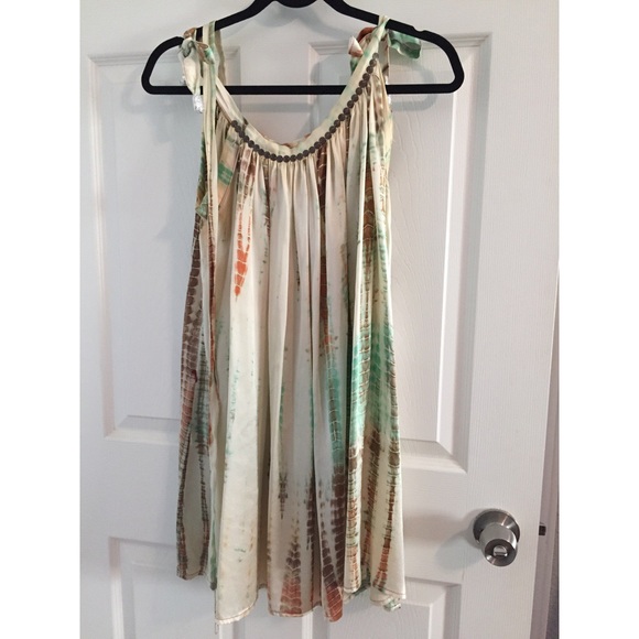 Dress silk, indah, Hermes