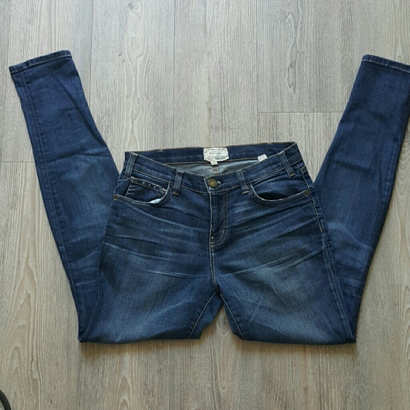 Current Elliott High Waist Skinny Jeans size 27-0