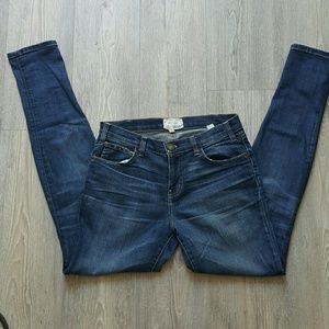 Current Elliott High Waist Skinny Jeans size 27-0