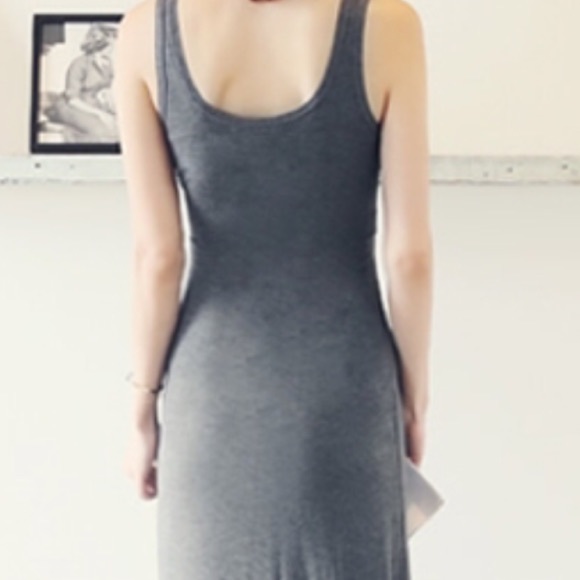 🌴🌸Gray bodycon dress - Picture 2 of 4