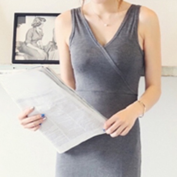 🌴🌸Gray bodycon dress - Picture 3 of 4