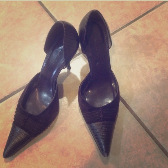 Brown heels