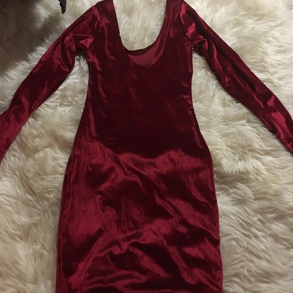 American Apparel velvet dress