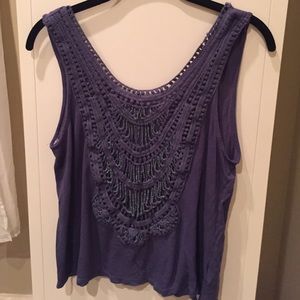 Nordstrom Small beaded crop top