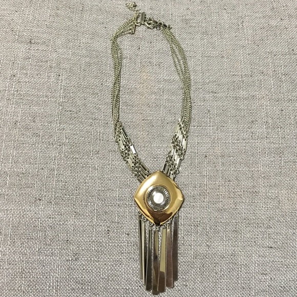 Mixed Metal Chokar Necklace