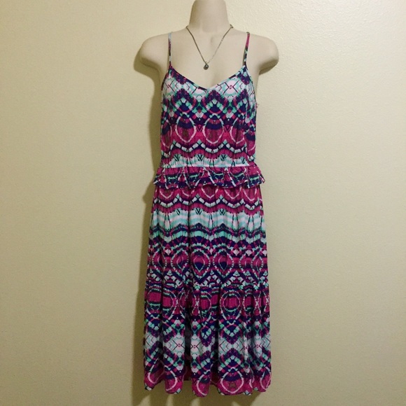 FINAL PRICE ❗️Tie Dye Midi Dress