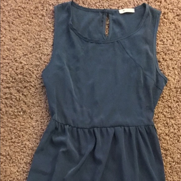 Everly Dresses & Skirts - Great dark teal Everly dress w/ keyhole back