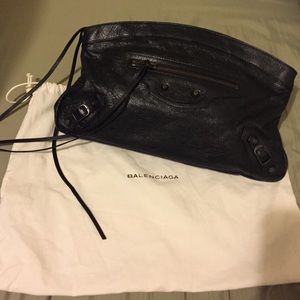 authentic Balenciaga premier clutch