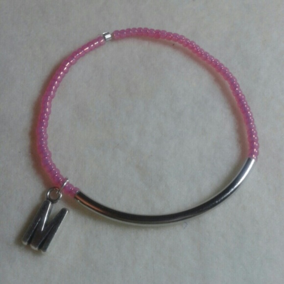 Initial Bracelet "M"