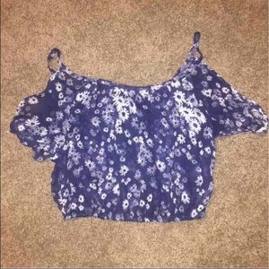 Hollister Floral Crop Top
