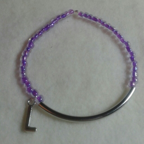 Initial Bracelet "L"