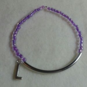 Initial Bracelet "L"