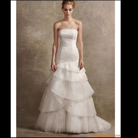 Final price!NWT! White by Vera Wang wedding dress.