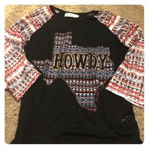 Quarter sleeve Cute Top!