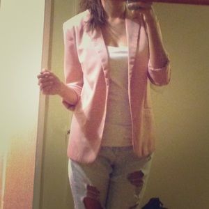 Pink Blazer