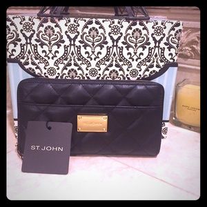 Black ST JOHN Wallet