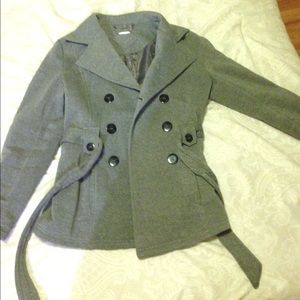 Gray Peacoat