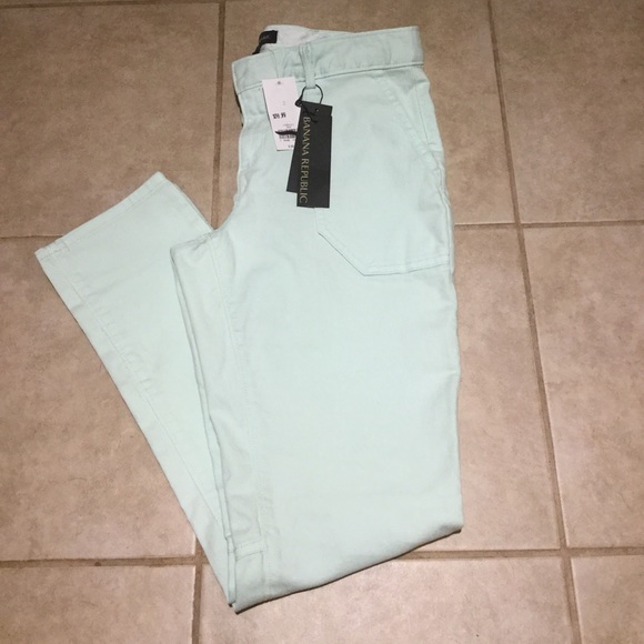 NWT BR Sloan Fit Garment Dye Utility Ankle Pant - Picture 2 of 4
