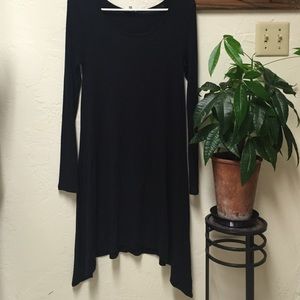 Tobi Black Flowy Dress