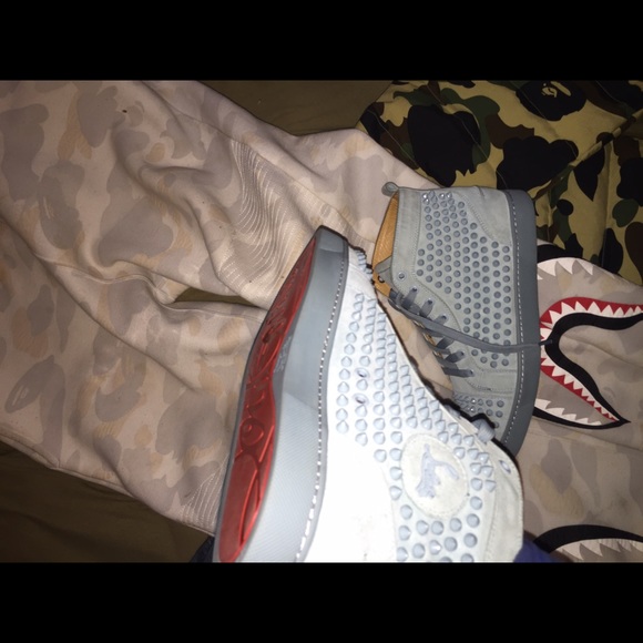 Christian louboutin spiked shoes
