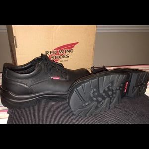 Men's, Red Wing Safety Shoe, Leather, Steel Toe