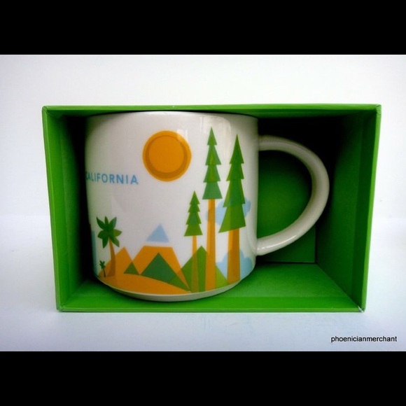 Starbucks you're here mug California