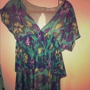 Beautiful short flowered dress