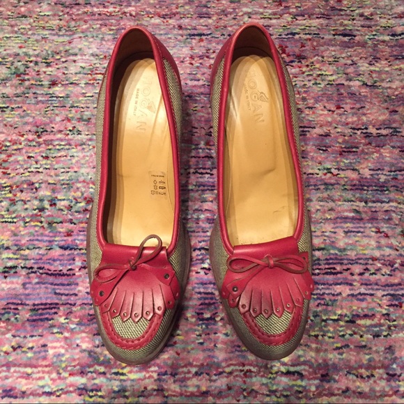 Hogan wedged loafers