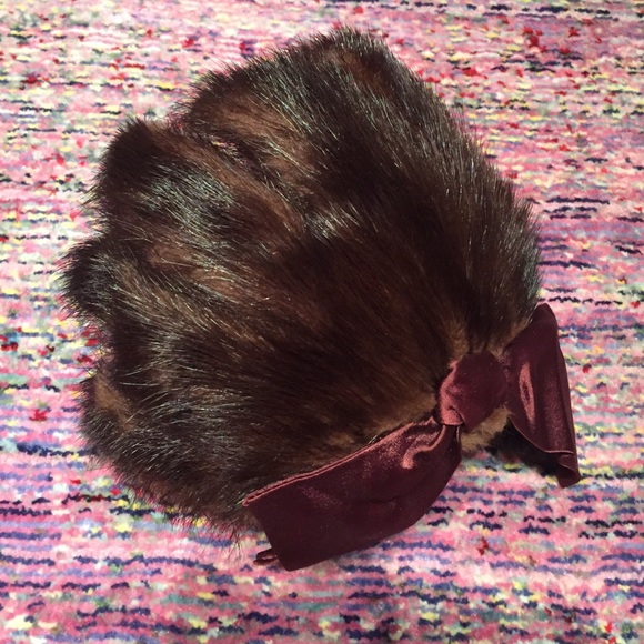 Vintage fur headband
