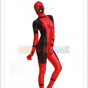 Women's deadpool/lady deadpool costume
