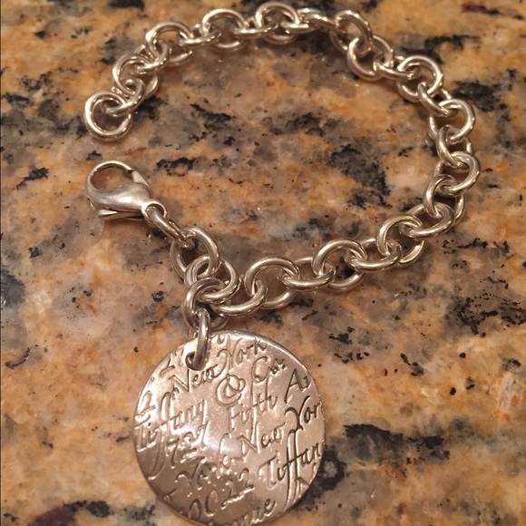 Tiffany & CO. Round Tag Bracelet