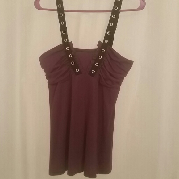 Moda international bra top size medium plum