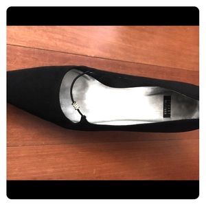 Stuart Weitzman black dress shoe