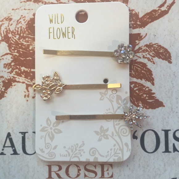 Boho Set of 3 Hairpins - Picture 2 of 3