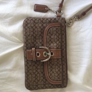 Coach wristlet