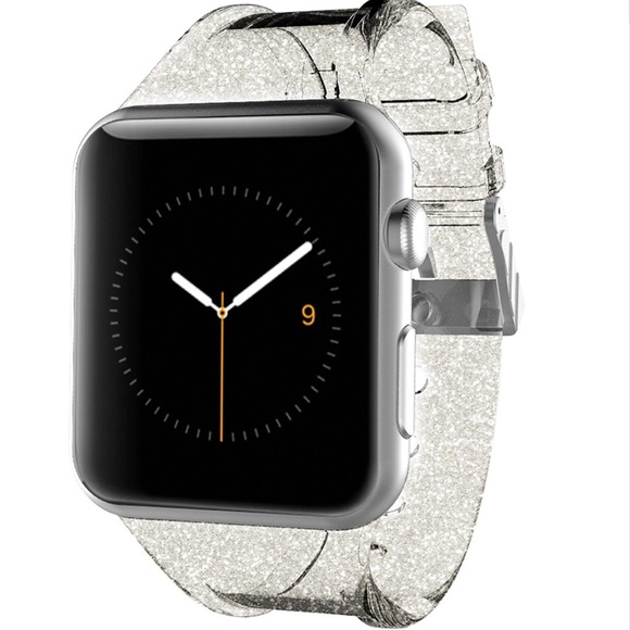 Case Mate sheer glam Apple Watch 38mm band.