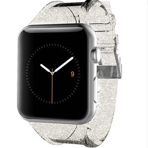 Case Mate sheer glam Apple Watch 38mm band.