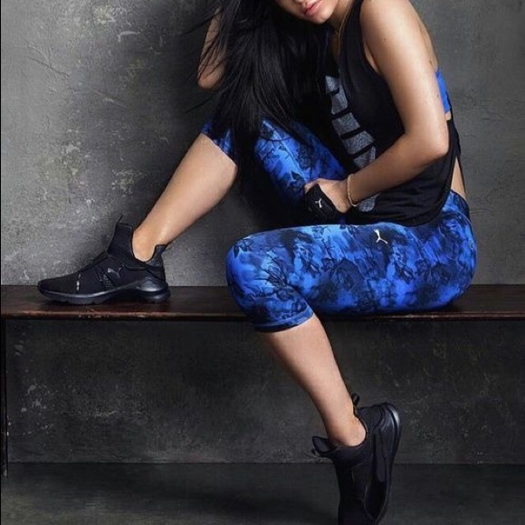 Kylie Jenner Fierce core Puma trainers