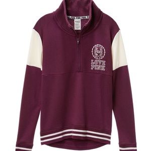 PINK Victoria's Secret High/Low Half Zip