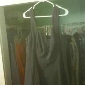 Torrid plus size dress Gray just below the knee