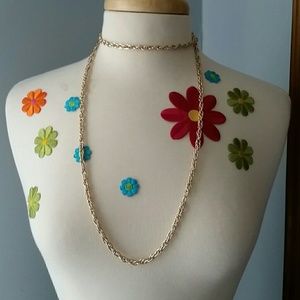 Vintage Layered Gold Choker Necklace