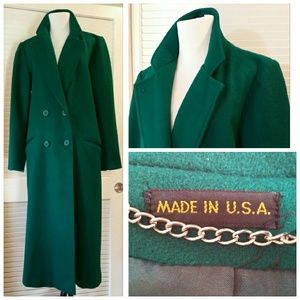 ♡Sale♡ Vintage green coat